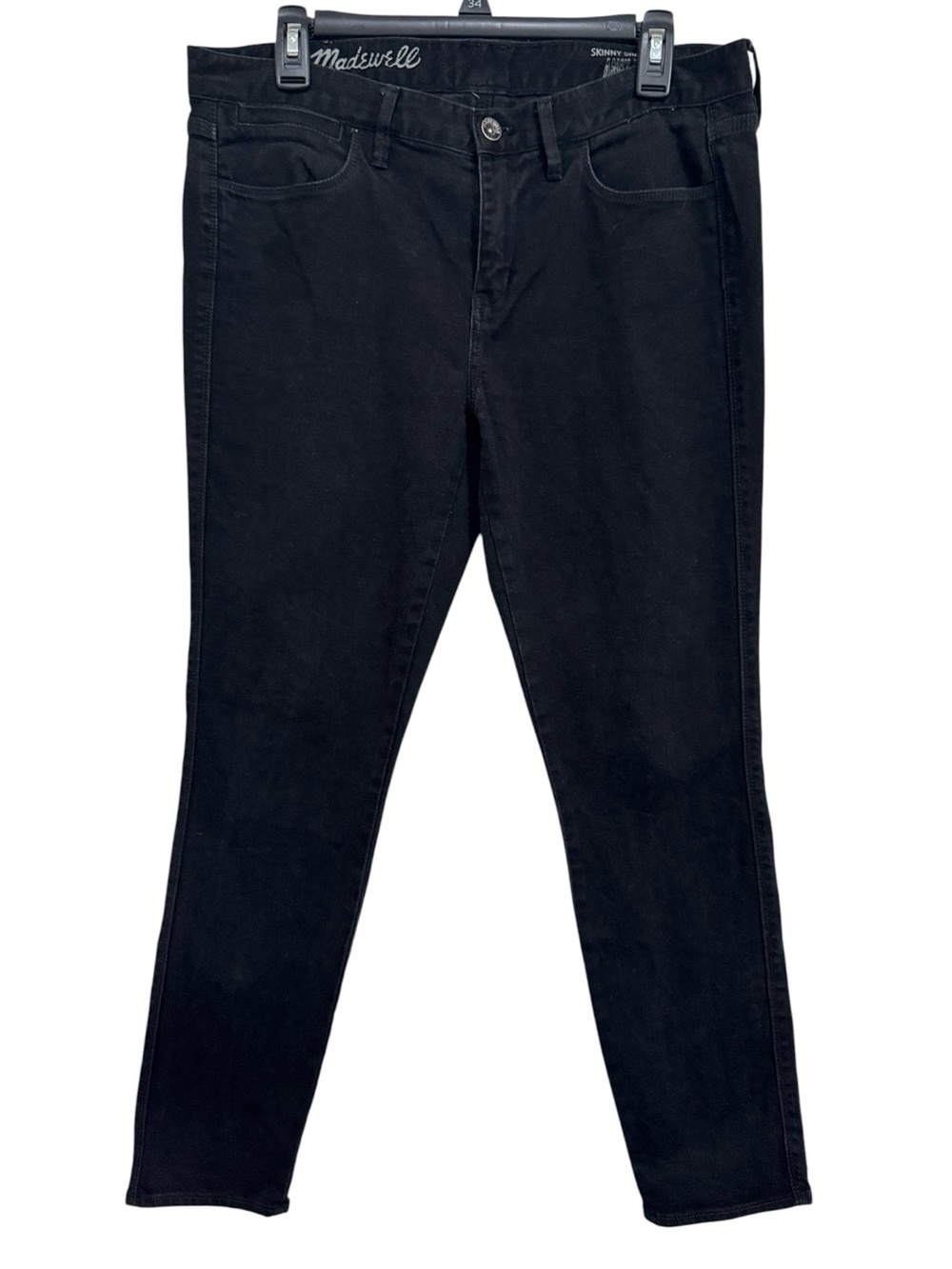 Madewell Skinny Skinny Ankle Jeans in Black size 30 - Picture 2 of 13